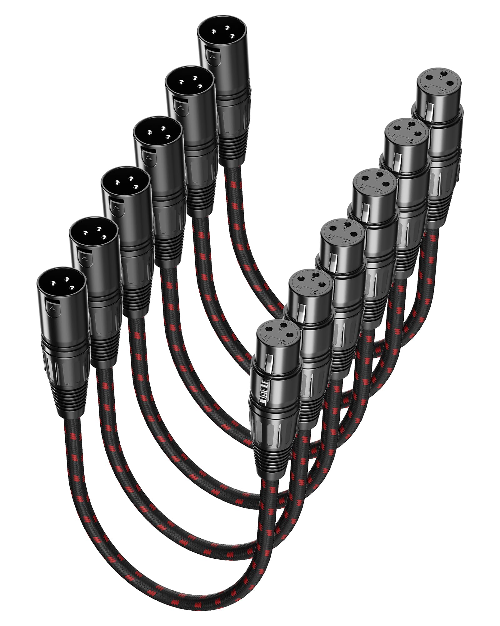 VANDESAIL XLR Cable Short, Microphone Cable 1 ft 6