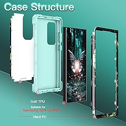 LONTECT for Galaxy S24 Ultra 5G Case Shockproof