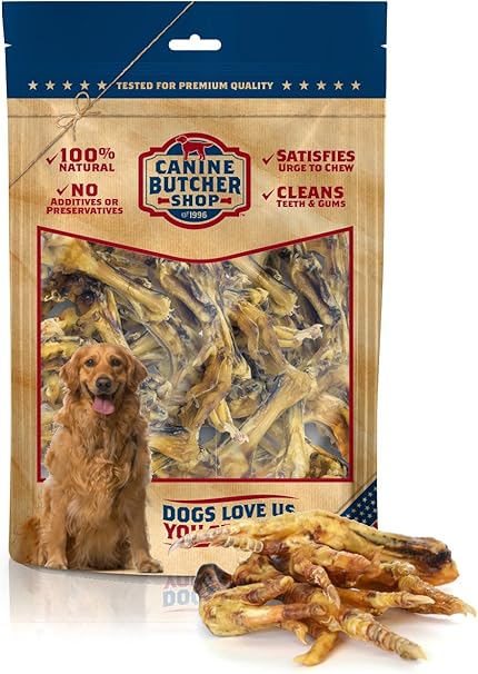 dehydrated chicken feet for dogs safe