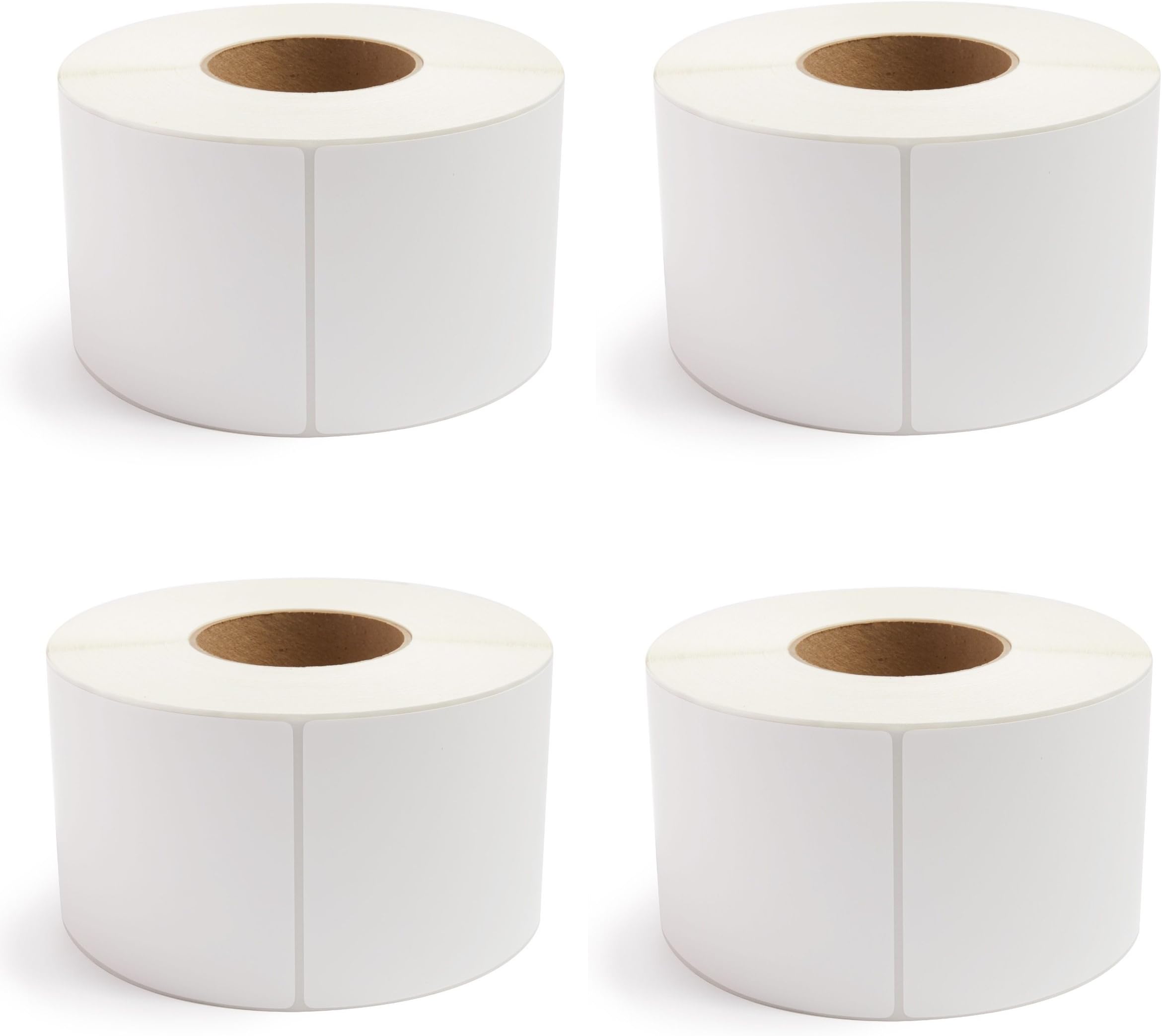 Ottoman Shipping Self Adhesive Perforated Direct Thermal Label 4x6 (USA) 1000 Labels per Roll 4 Rolls per Carton for Zebra Printer ZT200 ZT220 ZT230 ZT400 ZT510 ZT600 Z4MPlus DT Xi 105SLPlus