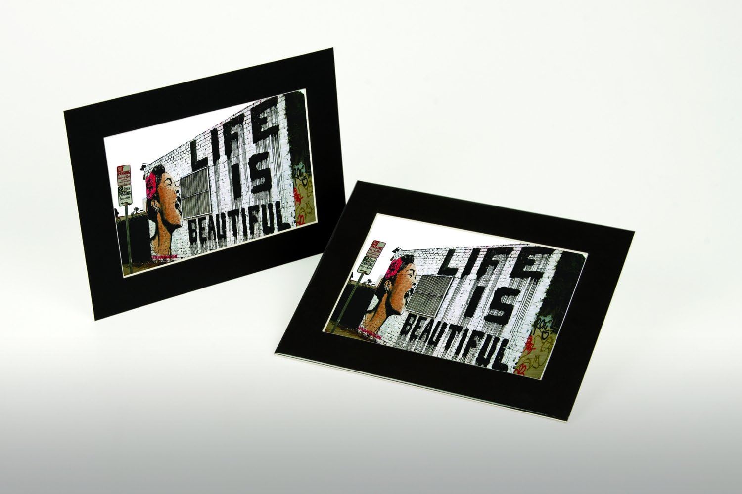 Life is Beautiful Mr. Brainwash Photo Print 6"X8"