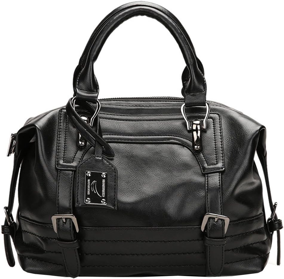 Juilletru Women Tote Bags PU Leather Handbags Top Handle Vintage Purse Crossbody Shoulder Bag