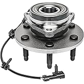 Detroit Axle - 4WD Front Wheel Bearing Hub for Chevy GMC Silverado Sierra Yukon XL Avalanche Suburban 1500 Tahoe Cadillac Esc