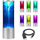 Handsbrain Tornado Lamp & Night Light - Mesmerizing Motion & Soft Glow for Relaxation and Ambiance