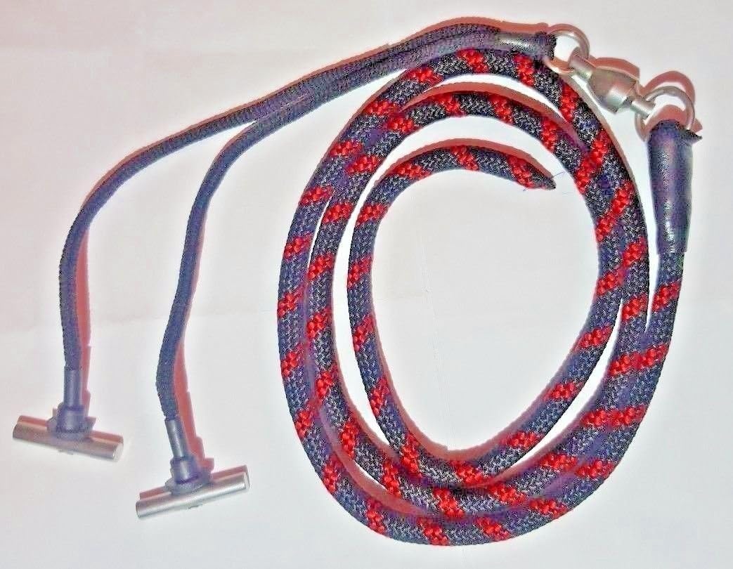 Falconry Bullet Jesses With Leash Complete System (Falcons, Barn owls,hawks etc)