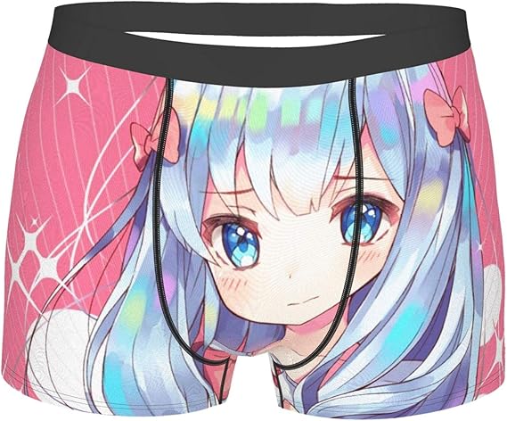 Amazon Co Jp エロマンガ先生 和泉紗霧1 男性用平角パンツ快適 通気 吸汗 速乾のおしゃれ レギュラーショーツ メンズ 吸汗速乾 ショーツ ボクサー 人気新品快適 抗菌性 通気性 メンズ平角パンツ 服 ファッション小物