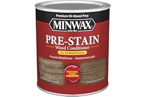 Minwax 61500444 Pre-Stain Wood Conditioner, Clear, 1 Quart