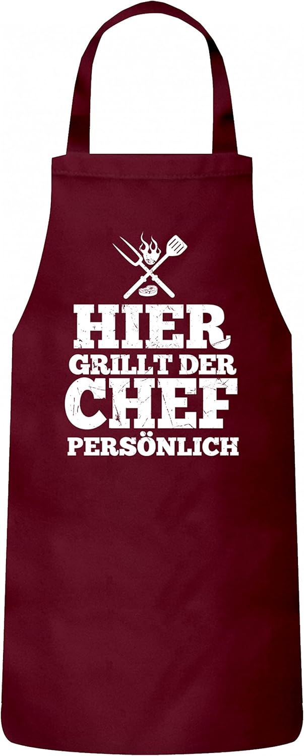 Grillschürze Backfee Baumwolle - Kochschürze Mit Spruch Für Grillparty