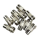 F Type Male to RCA Female Coax Cable Connector