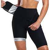 HOTSUIT Sauna Sweat Shorts for Women High Waisted Sauna Legging Pants Slimming Compression Body Shaper