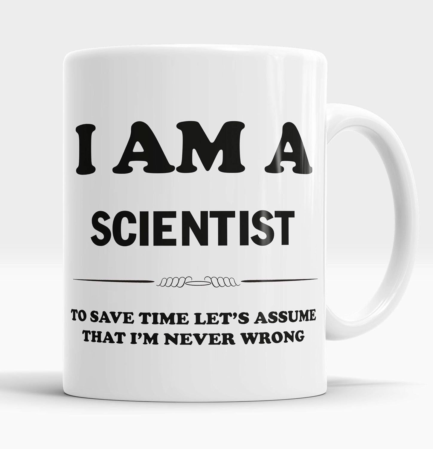SUSANKEY I Am A Scientist Mug Scientist Gifts