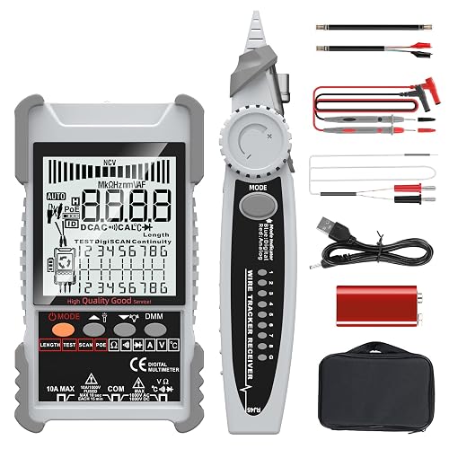 Network Multimeter Seesii 2 in 1 Network Cable Tester & Digital Multimeter ...
