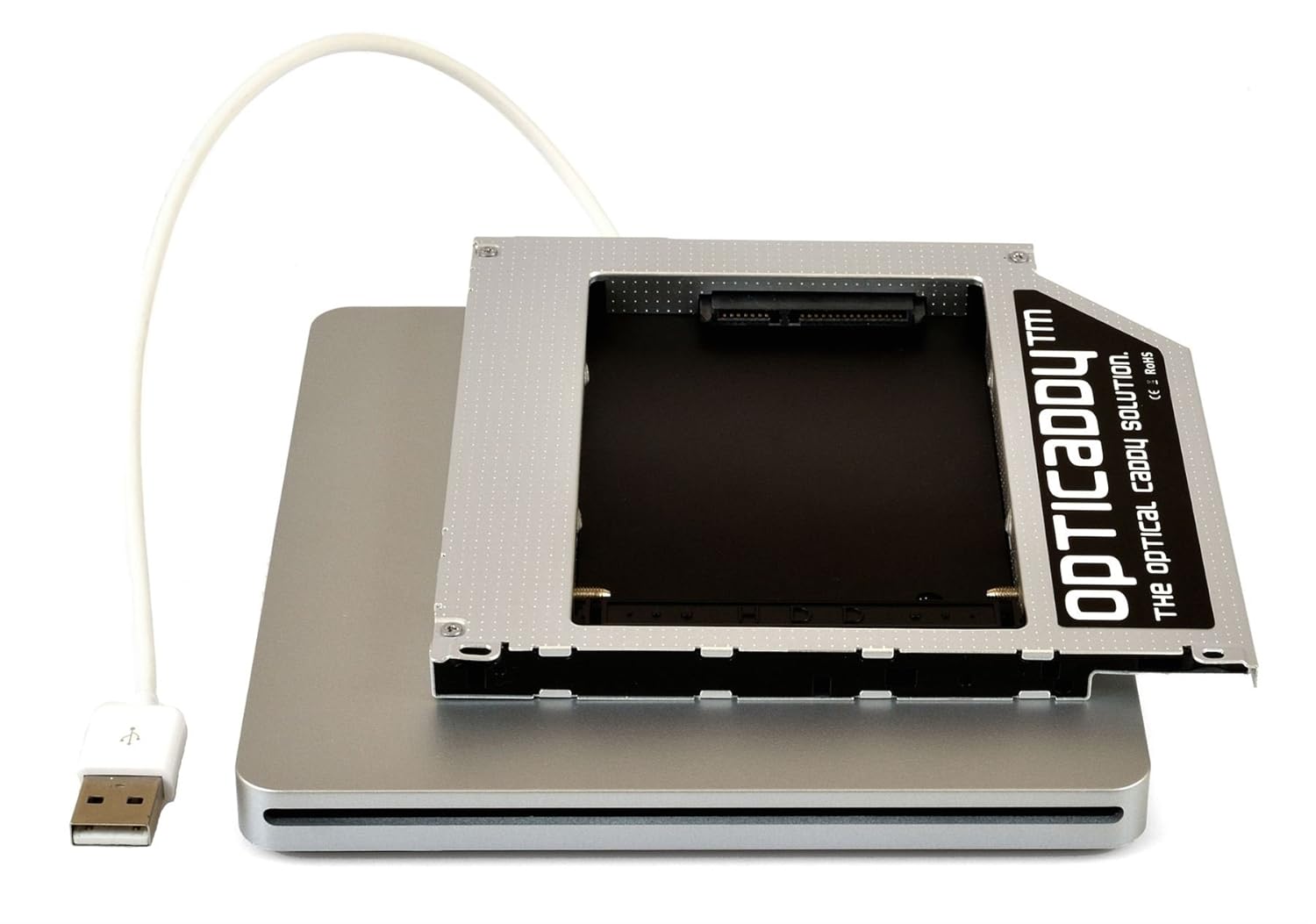 Adattatore Caddy Per MacBook Pro Adattatore Caddy Per HDD/SSD SATA - Per MacBook Pro Metà 2011-2012 13/15/17", Spessore 9.5mm Adattatore HDD Per MacBook - Foto 5