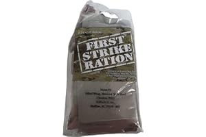 EPIDEMIC PROOF Authentic USGI First Strike Rations (FSR)- 24 hour MRE - Inspection Year 2025 or Newer. 9 Menu options. (4: Mexican Beef Wrap)