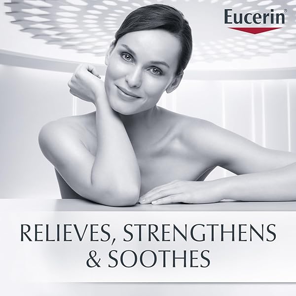 EUCERIN ECZEMA RELIEF CREAM AND BODY WASH (13.5 FL OZ) + ECZEMA RELIEF CREAM (5 OZ), SKIN CARE SET WITH COLLOIDAL OATMEAL (SKIN PROTECTANT)
