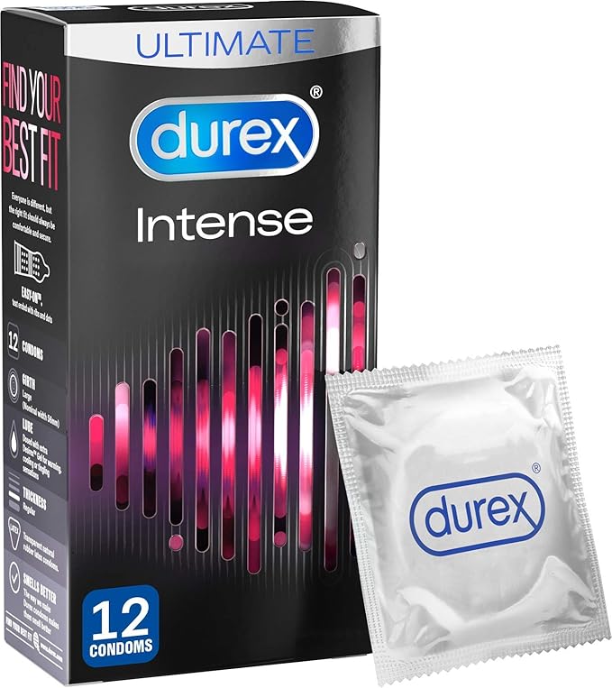 Durex Preservativos intenso – Pack de 12: Amazon.es: Salud y cuidado personal
