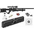 Hatsan Blitz Full Auto PCP Air Rifle with Included Wearable4U 100x Paper Targets and Lead Pellets Bundle