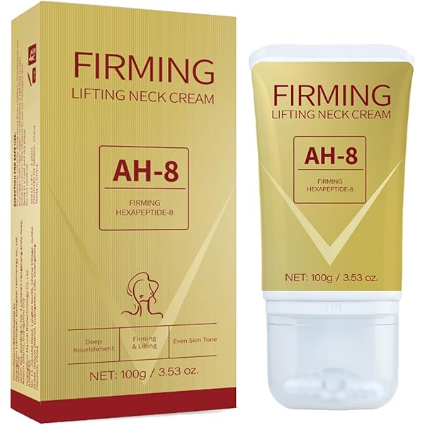 Amazon.com: AH8 Firming Neck Cream with 360° Roller