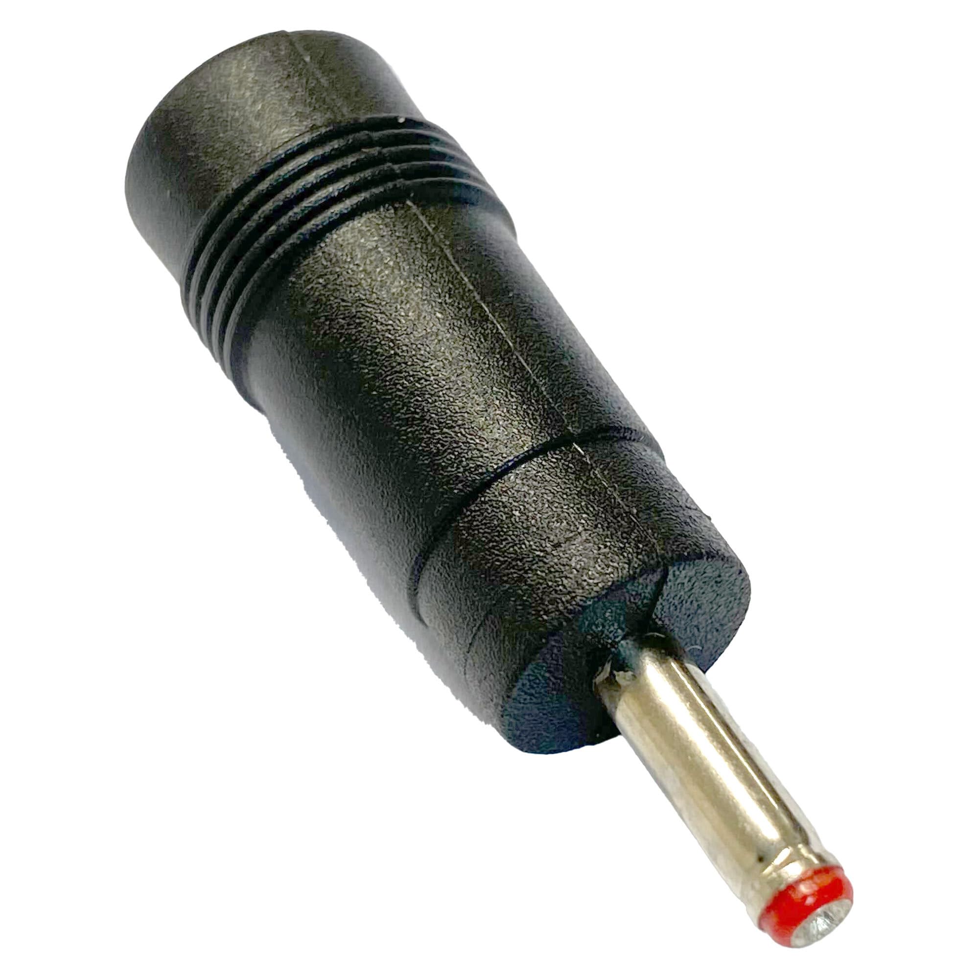 Keple DC Power Adapter 5.5 mm x 2.5 mm to 3.5 mm x 1.3 mm, line socket Female to Male Plug, Coaxial Power Converter for CCTV Equipment, Video Surveillance Camera, LED lights, Notebook, PC