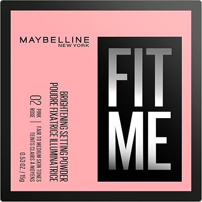 Maybelline Fit Me Loose Powder 01 Brightening Pink 16H Wear