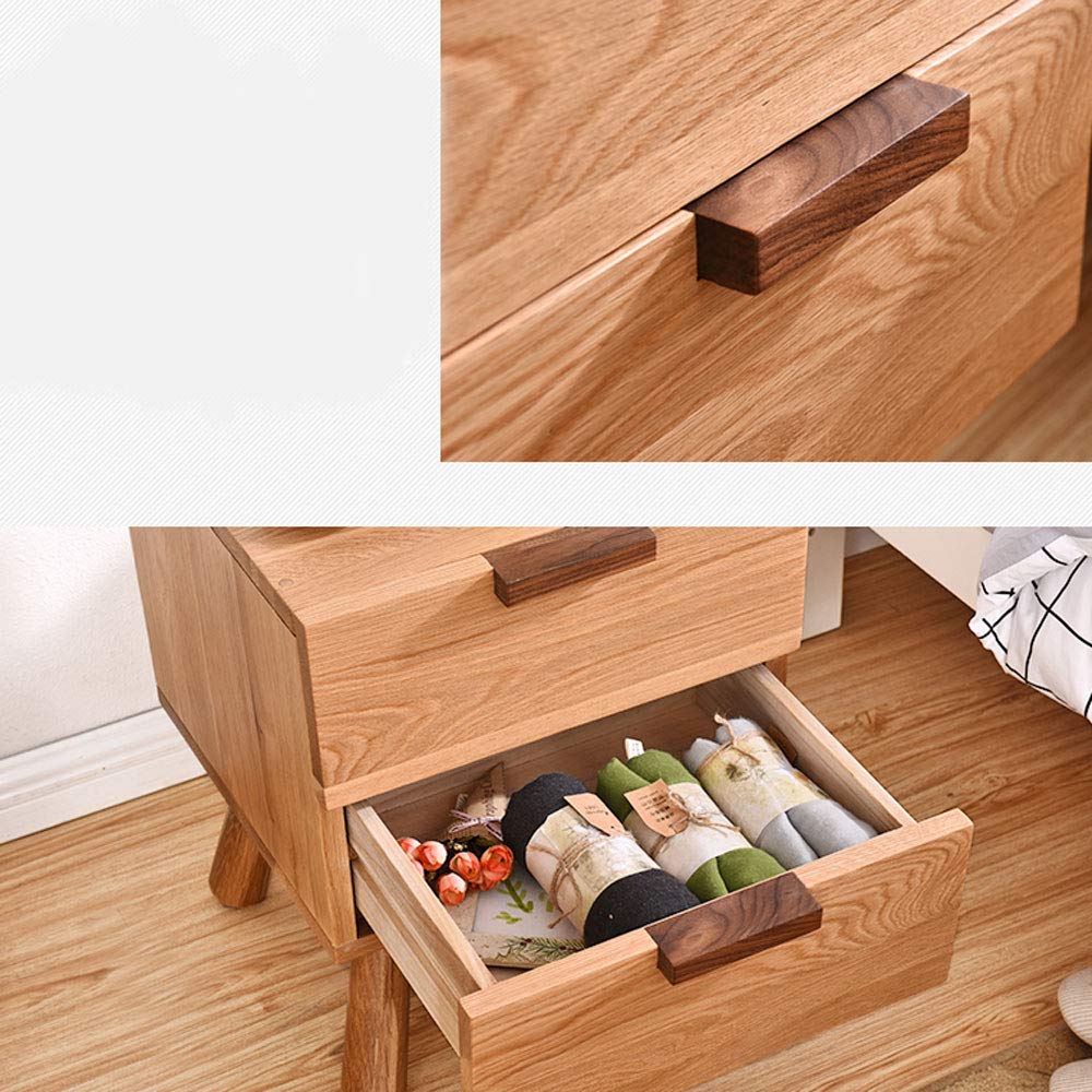 XF Nachttische Nachttisch Massivholz einfache Schlafzimmer Nacht