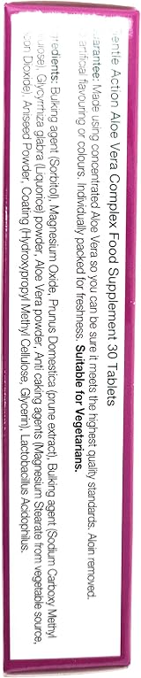 Colax Gentle Action Colon Cleanse 30 Tablets x 2 Aloe Pura view 4