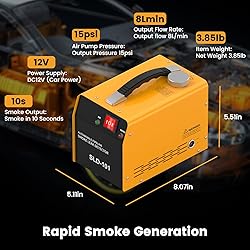 Automotive Smoke Machine Leak Detector with
