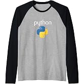 Python Programmer T-Shirt Computer Developers tee Raglan Baseball Tee
