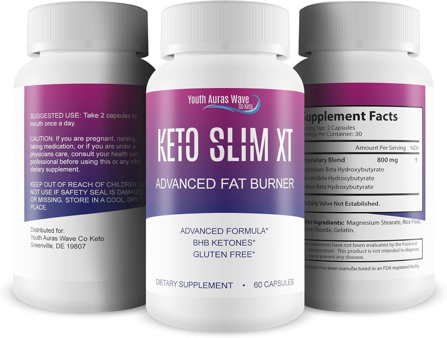 Keto Slim XT Keto Advanced Fat Burner Ketogenic Accelerator Pills