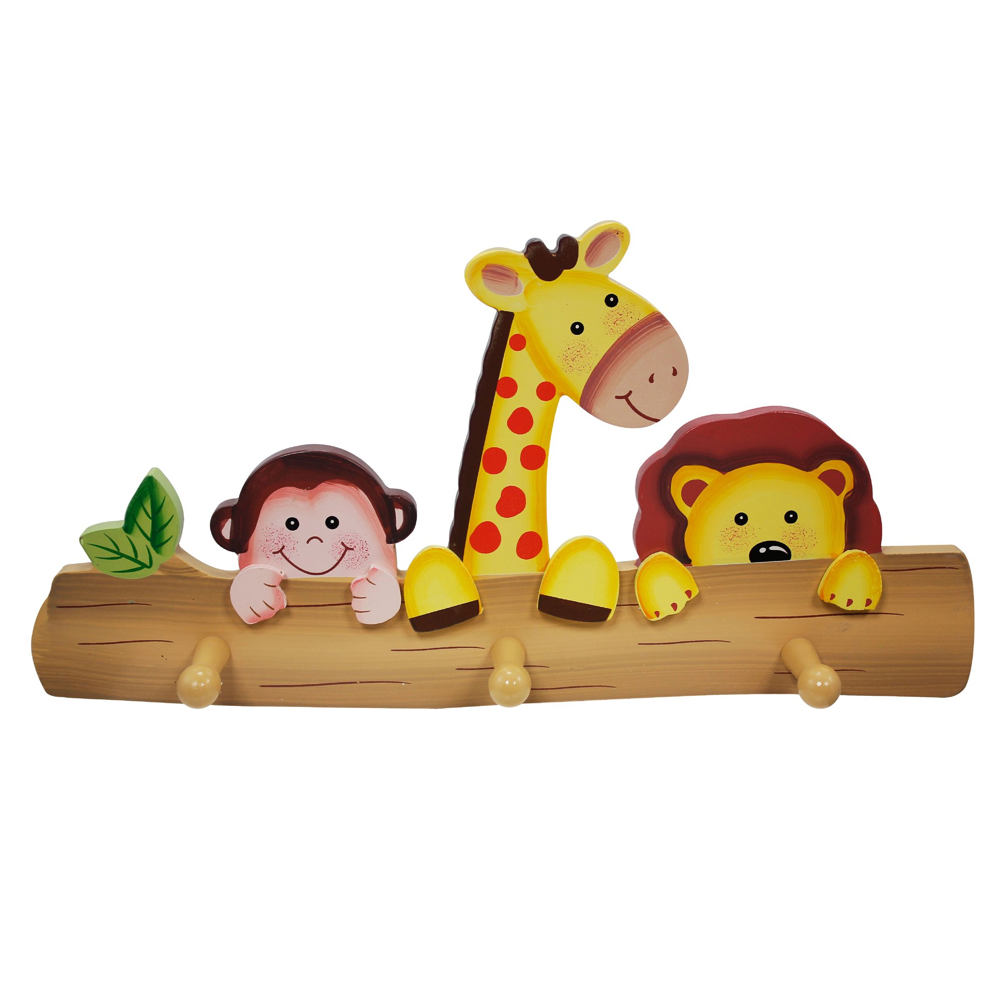 safari animal wall hooks