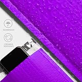 Switory 25 Pcs Purple Poly Bubble Mailers A4 Padded Envelopes 21.6x28cm view 4