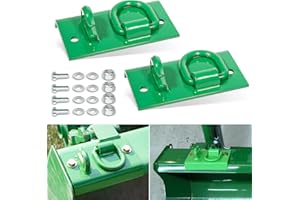 Heavy Duty Bolt on Tractor Bucket Hook Grab Hooks D Rings fit for John Deere 1025R 2320 2520 2720 2025R 2032R 2038R 3032E 401