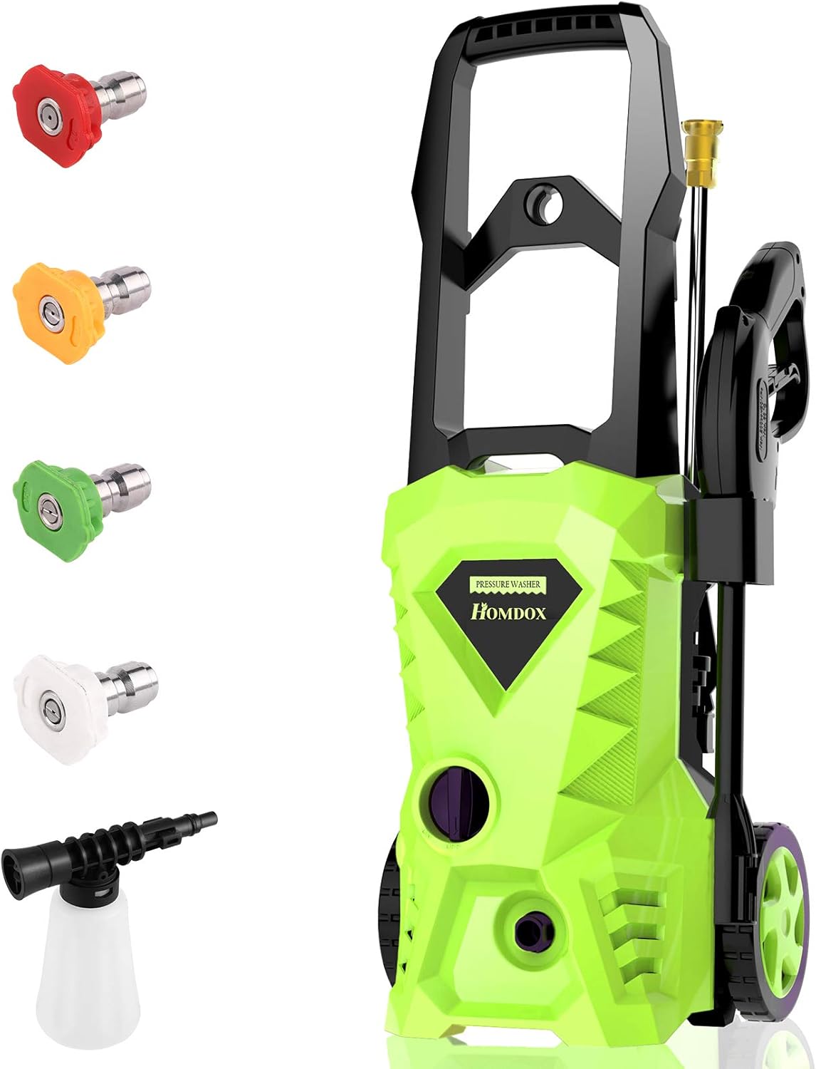 Homdox Pressure Washer 2500 PSI Power Washer Electric 1
