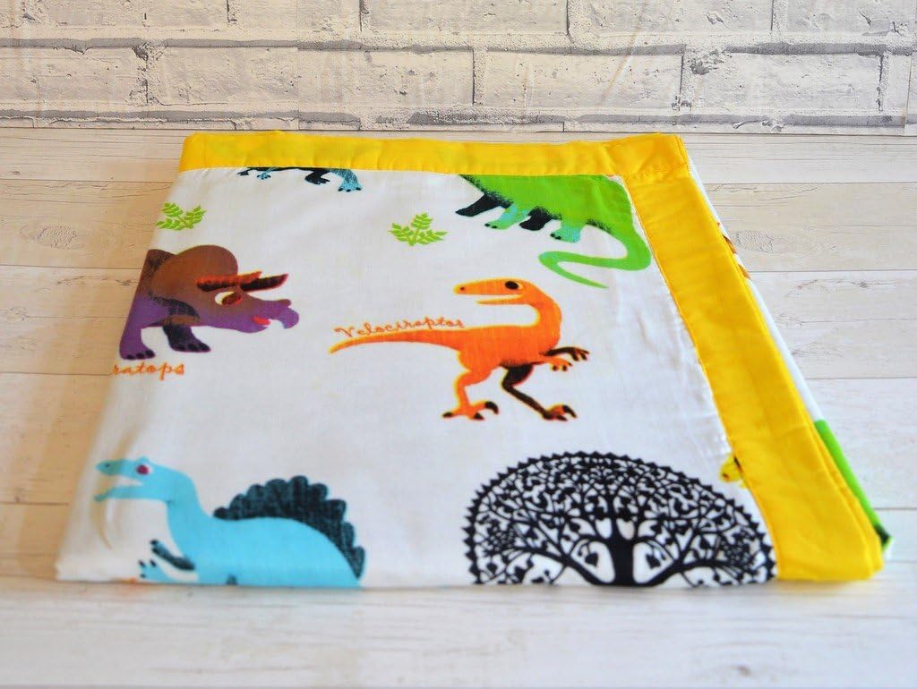 Tura Turi - Toddler Muslin Blanket (Turasaurus) Dinosaur Blanket