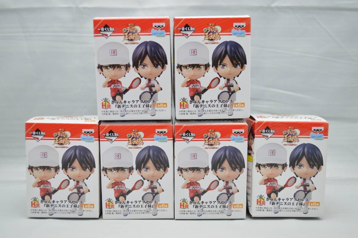 Amazon 一番くじ テニスの王子様 帰ってきた王子様 H賞 きゅんキャラアクセント 新テニスの王子様 ６個セット アニメ 萌えグッズ 通販