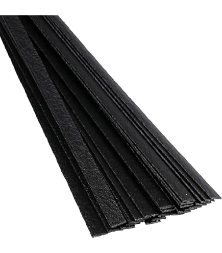 ACQUA 9.8" Black PP Plastic Welding Rods – 40-Piece Set For Car Bumper Repair & Hot Air Welders