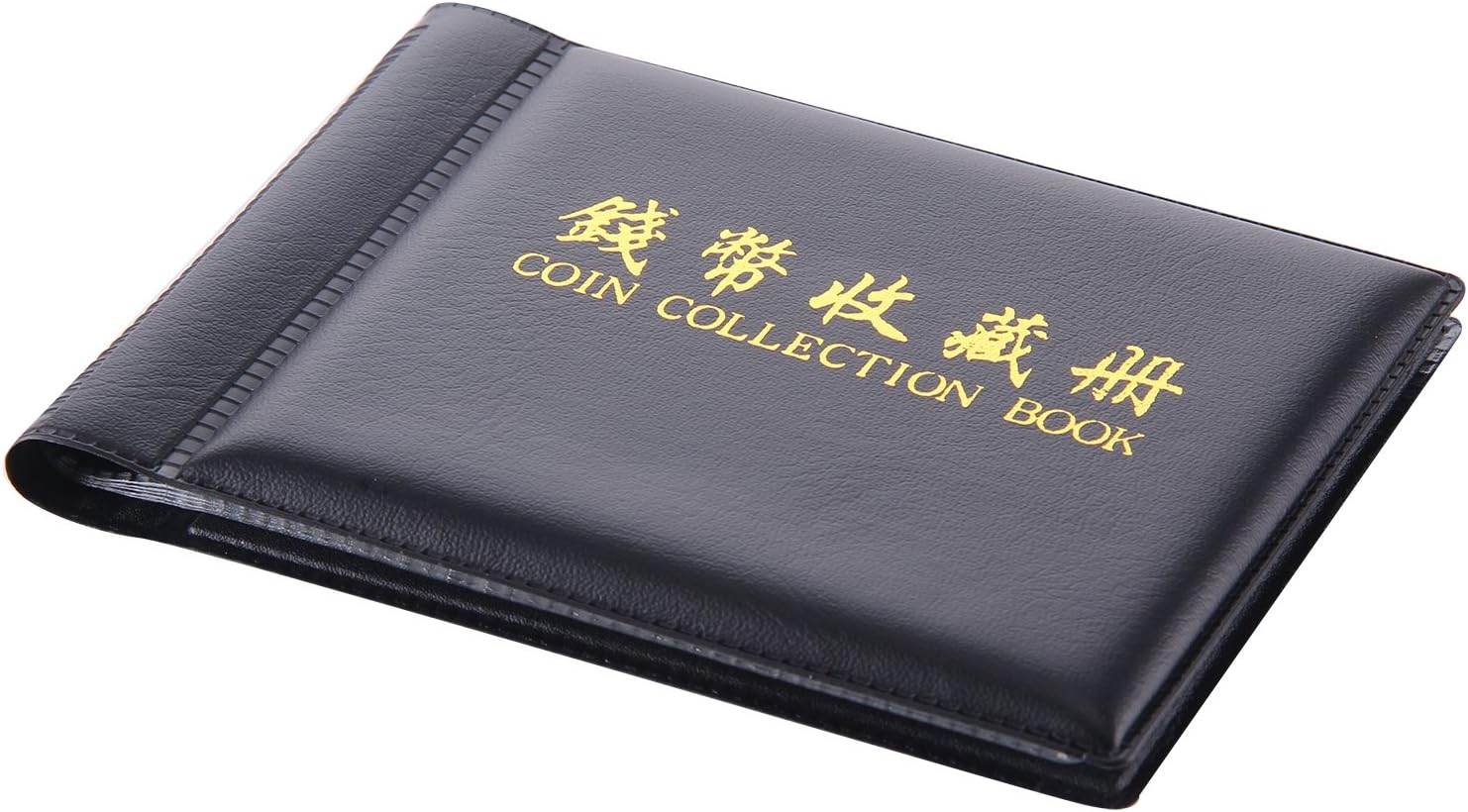 AllRight 60 Pcs Coin Book Collectors Holders Album Can Hold 50P and 2 Pound Coins