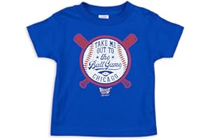SMACK APPAREL Take Me Out to The Ball Game Baby Apparel for Baseball Fans (NB-7T)