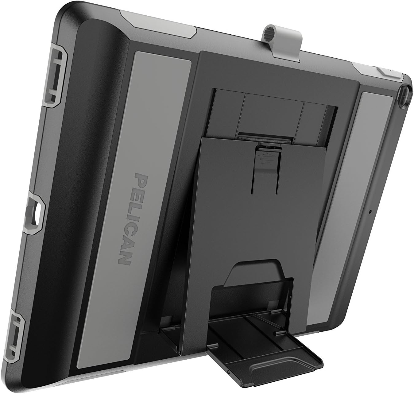Amazon Com Pelican Voyager Ipad Pro 12 9 Case 1st 2nd Generation Black Grey Computers Accessories
