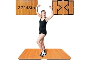 koretech Portable Dance Floor, Tap Dance Floor, Tap Dancing Practice Board, Professional Tap Board for Tap Dancing, 48'' L x 27'' W