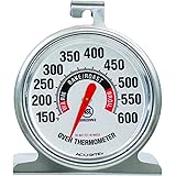 AcuRite 00620A2 Stainless Steel Oven Thermometer, 1, Silver