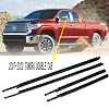 SZFKACCESS Toyota Corolla 2009-2014 Window Molding Trim – Chrome, Weatherstrip Seal, Anti-Leak & Rattle