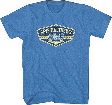 Amazon Com Ill Rock Merch Dave Matthews Band East Side Lightweight T Shirt Medium Blue Clothing