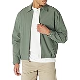 Amazon Essentials Men's Relaxed-Fit Lightweight Stretch Zip-Up Bomber Jacket