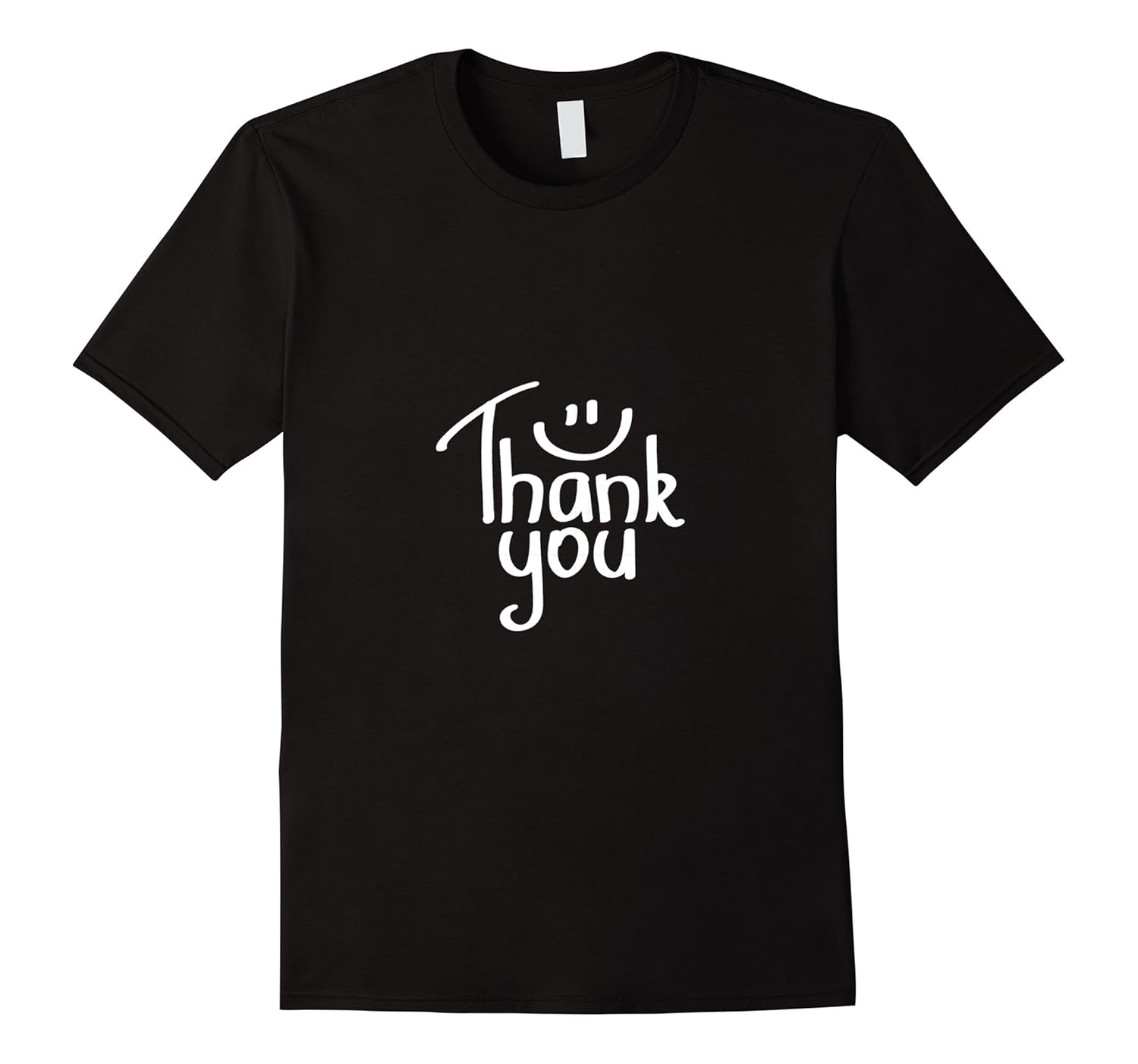 Cute Thankyou Tshirt with Smiley FaceArt Artvinatee