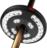Eletorot Garden Parasol Lights LED USB Rechargeable Cordless White view 1