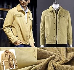 Vcansion Men's Classic Sherpa Trucker Jacket