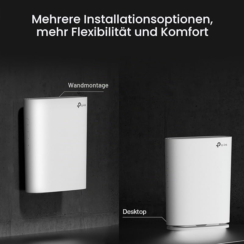 RE500XD Wi-Fi 6 WLAN Verstärker Repeater, AX1500 Dualband, Gigabit Port, MU-MIMO, WPA3, Tisch- oder Wandmontage