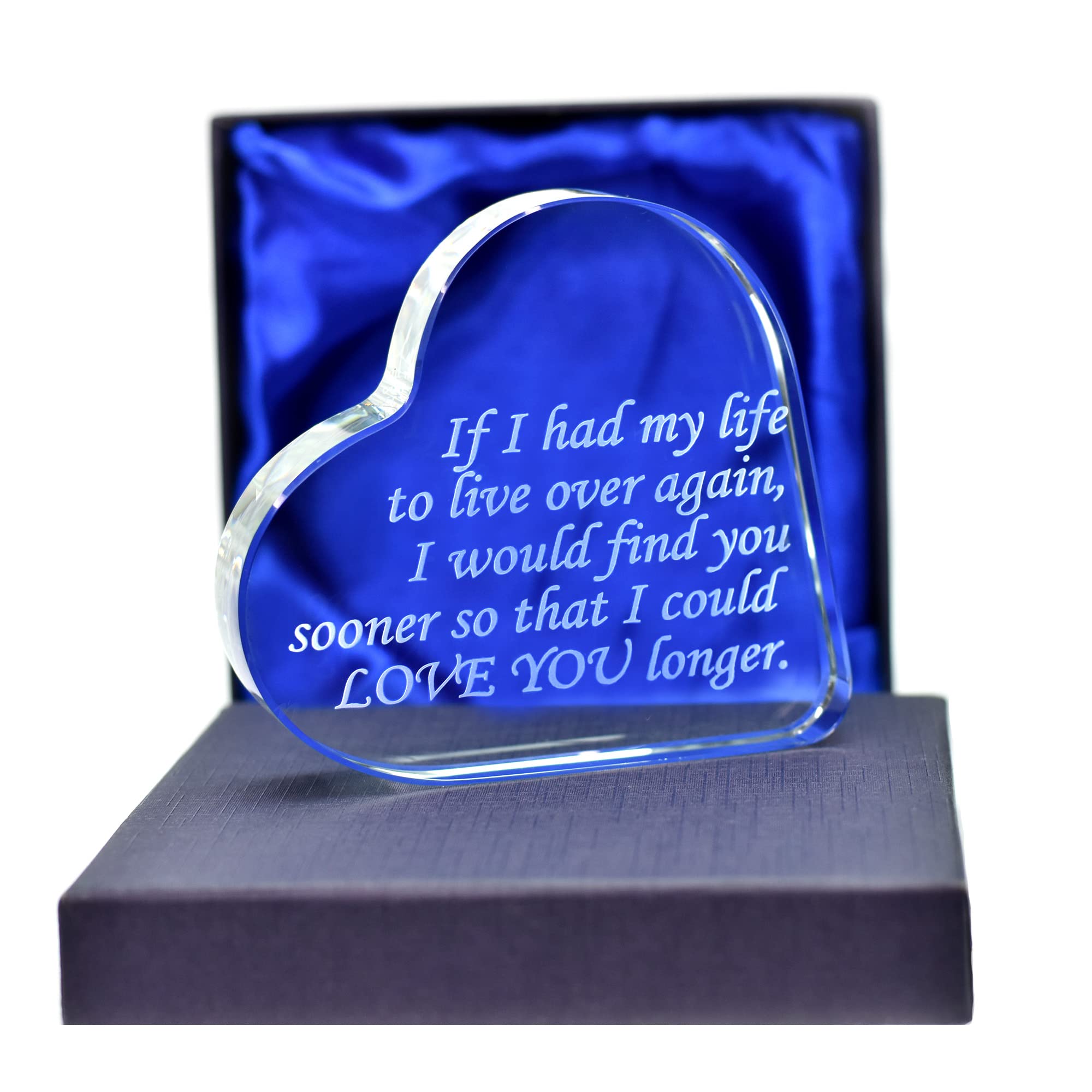 LT I Love You Heart โ Romantic Gift for Anniversary, Love Present for Wife and Girlfriend, Gift for Her on Valentine's Day