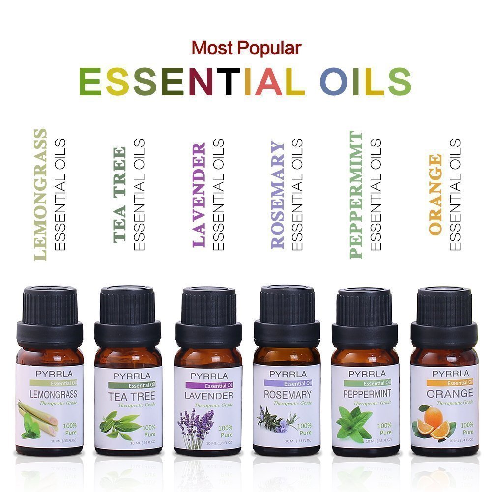 Essential Oils set Gift 6/10ml, Aromatherapy essential oil Basic